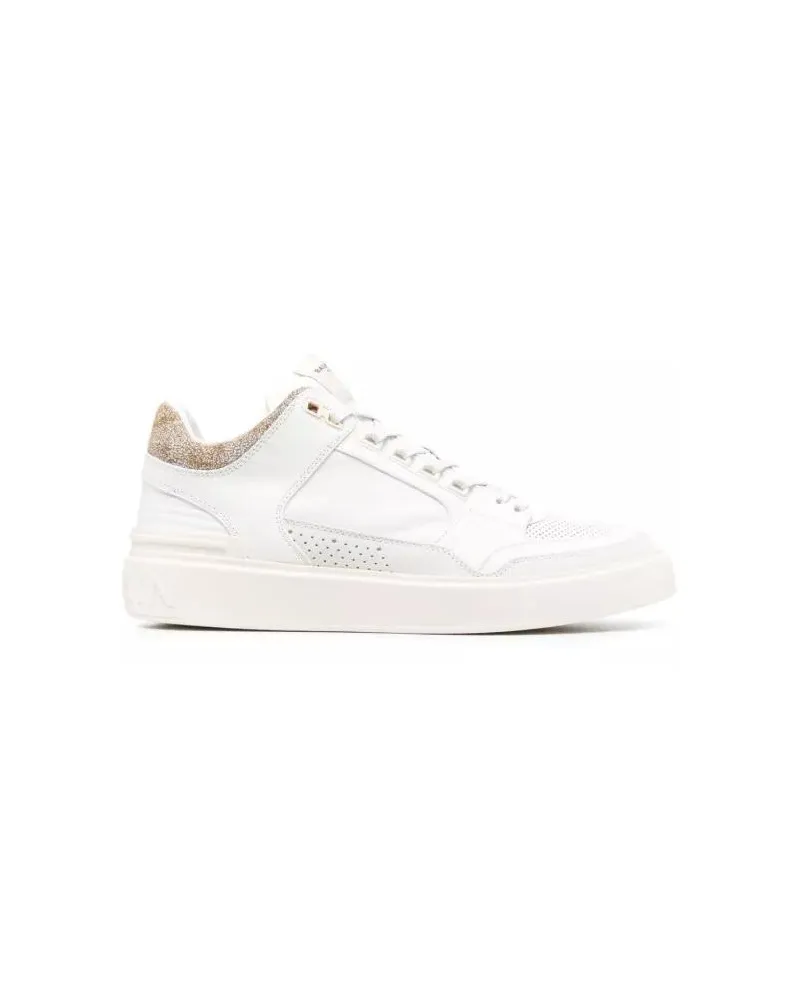 Balmain Low-Top Sneaker B-Court Mid-Top Sneakers weiß Weiß