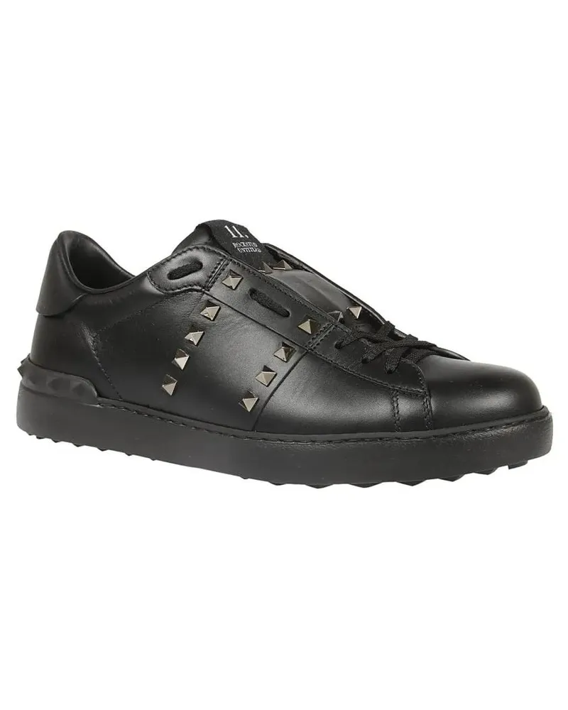 Valentino Garavani Low-Top Sneaker Rockstud Untitled Sneakers schwarz Schwarz