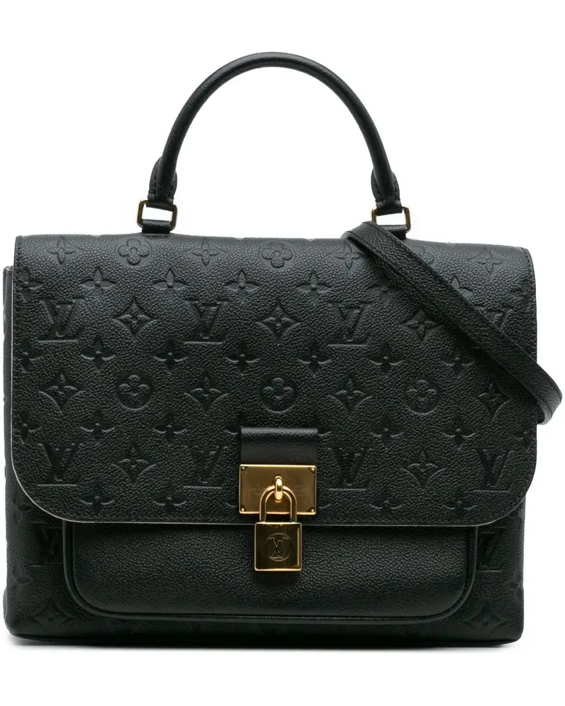 Louis Vuitton Hobo Bags Monogram Empreinte Marignan schwarz Schwarz