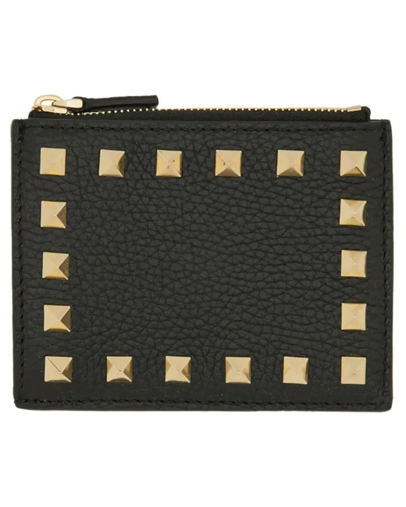 Valentino Garavani Portemonnaie "Rockstud" Wallet schwarz Schwarz
