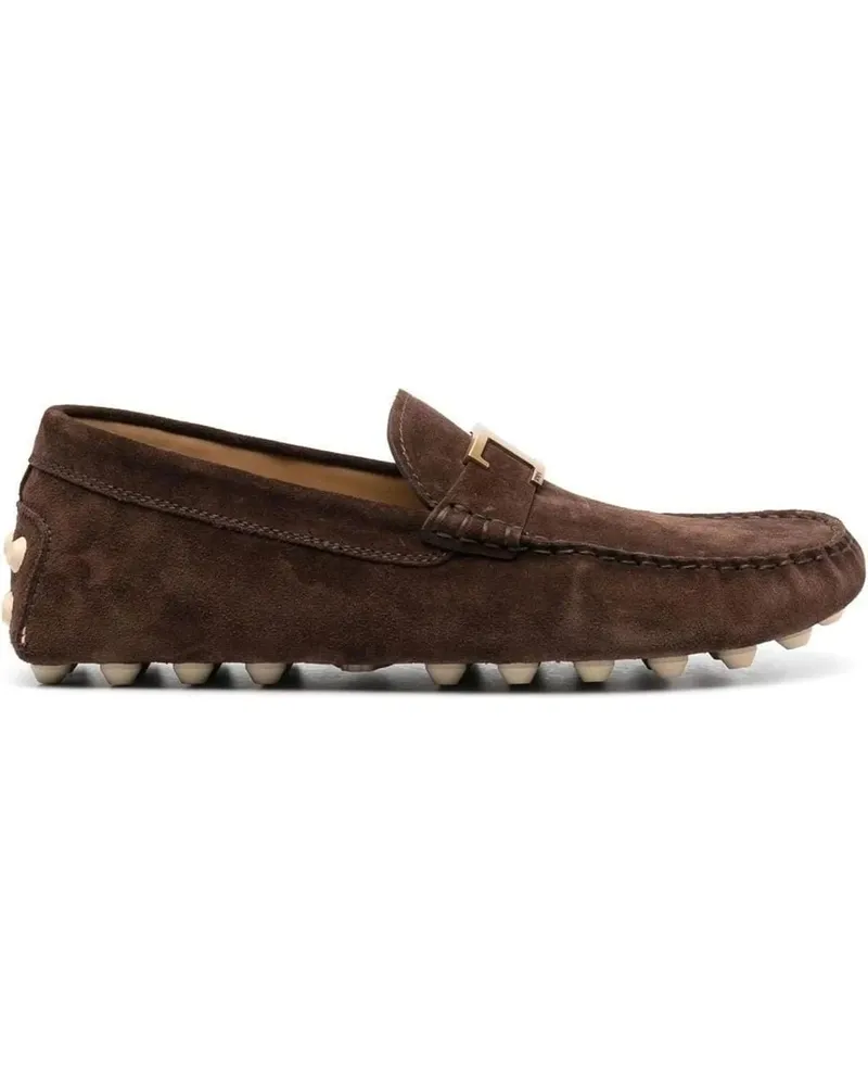 TOD'S Loafer Heren Timeless Gommin Bubble Bruin braun Braun