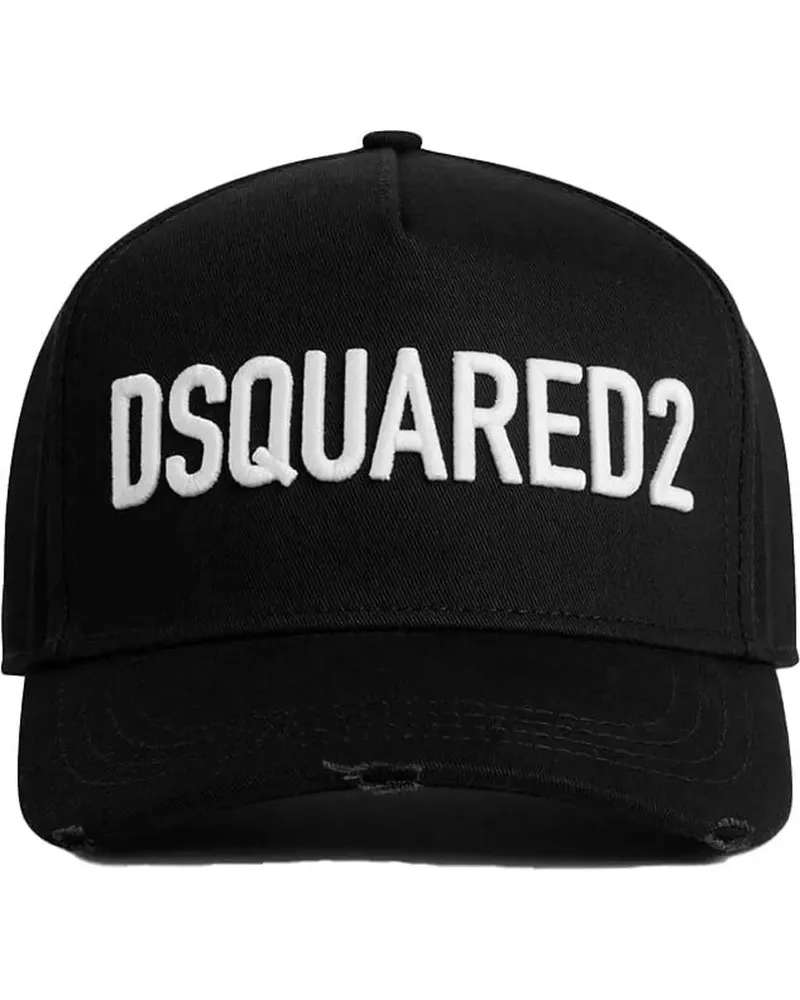 Dsquared2 Caps & Mützen Logo Baseball Cap schwarz Schwarz