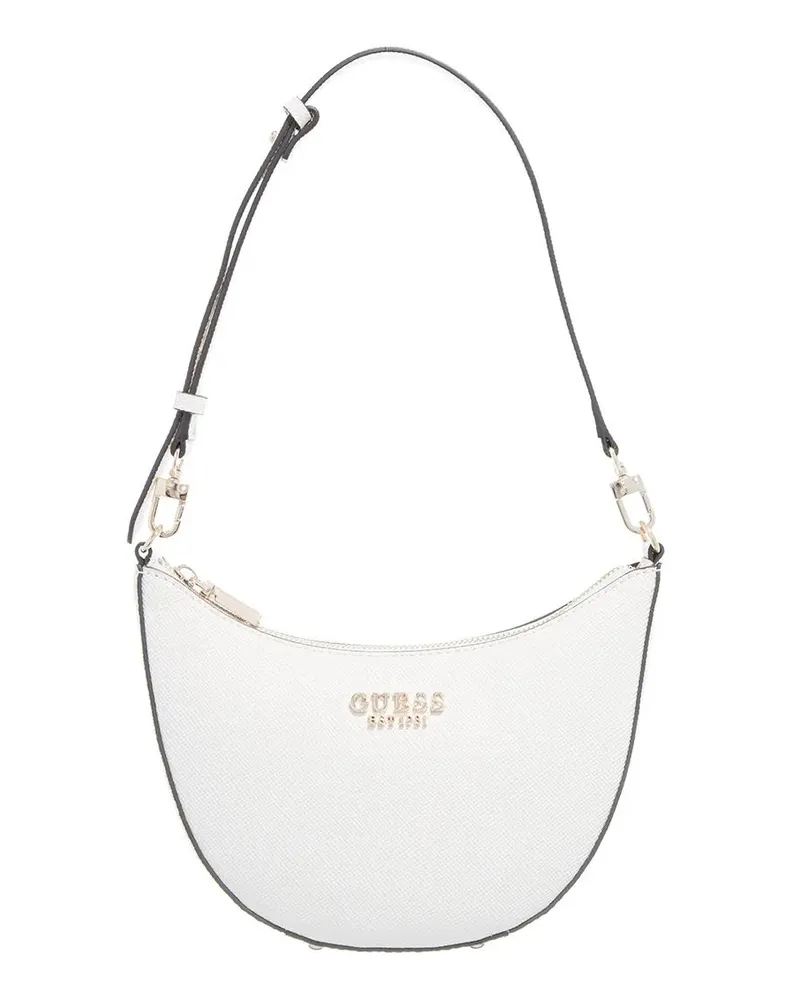 Guess Hobo Bags Fedana Mini Top Zip Shldr Bag weiß Weiß