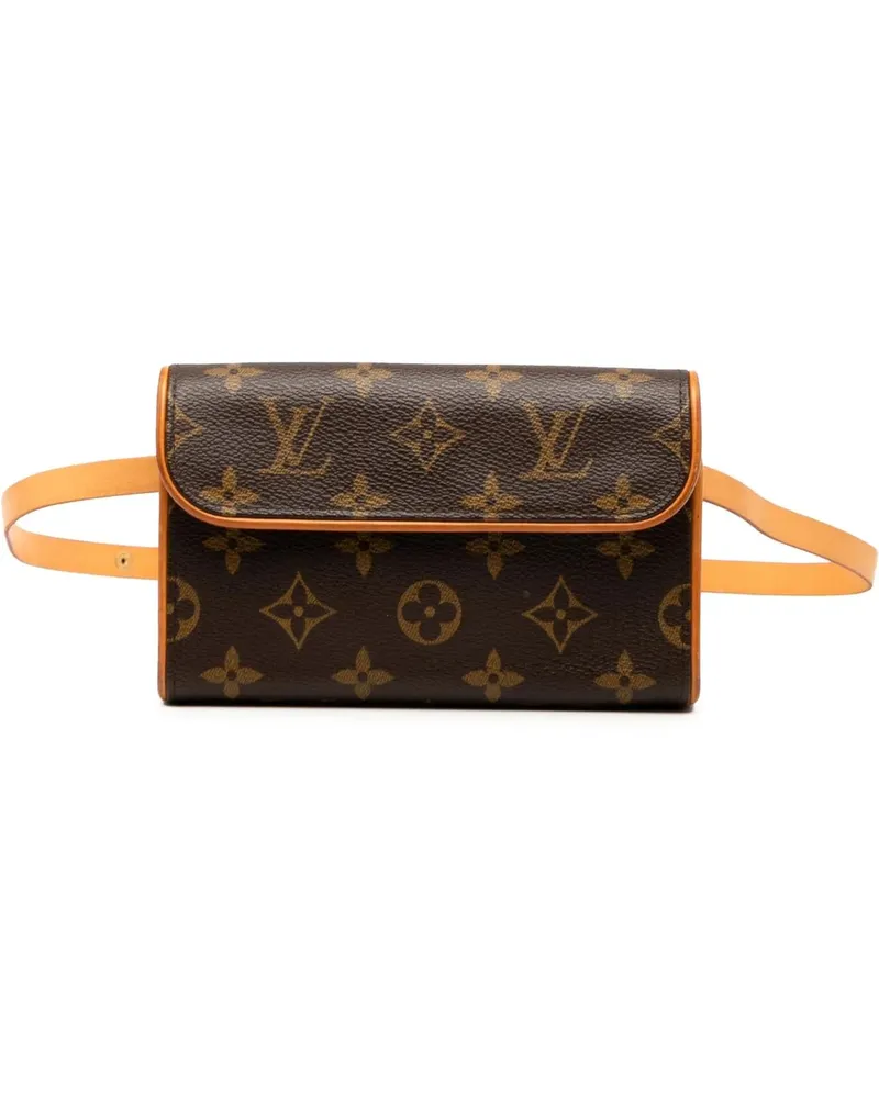 Louis Vuitton Bauchtaschen Monogram Pochette Florentine braun Braun