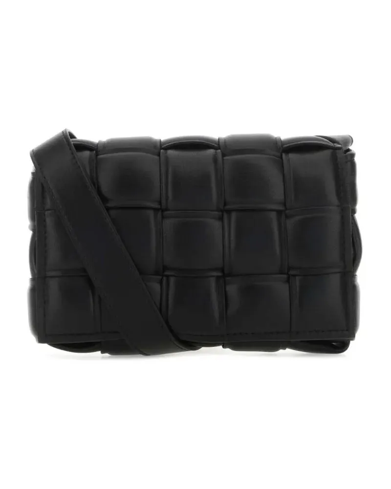 Bottega Veneta Hobo Bags Small Padded Cassette Bag schwarz Schwarz