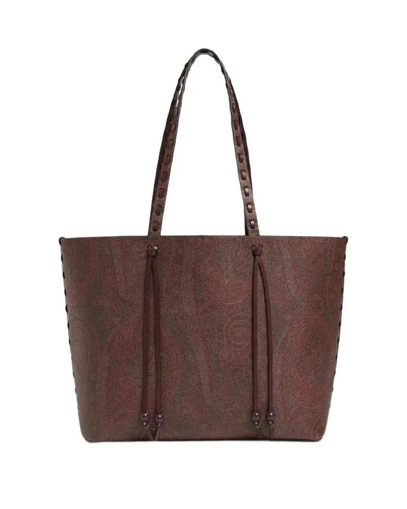 Etro Shopper & Totes Paisley Jacquard Medium Shopping Tote grau Grau