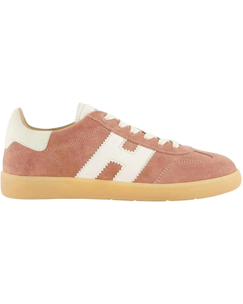Hogan Low-Top Sneaker Dames Cool Sneaker Oud Roze rosa Gold