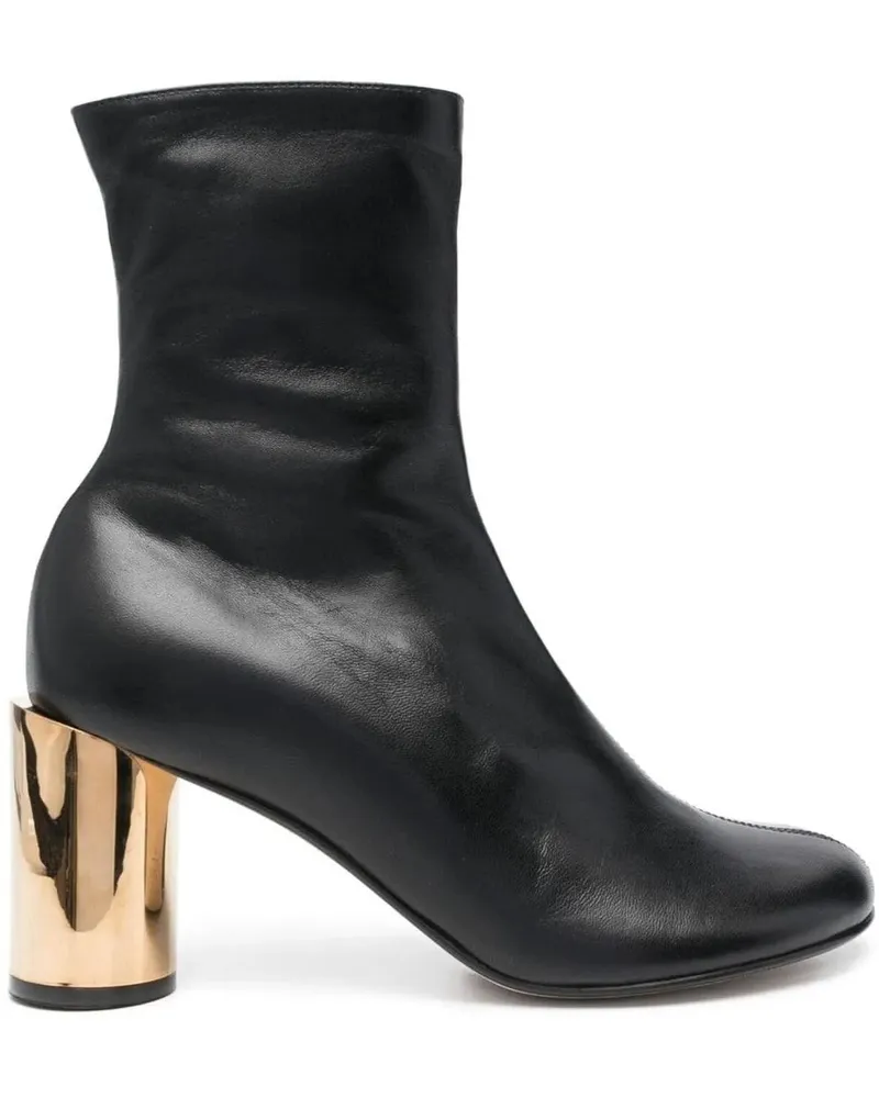 Lanvin Stiefel Boots Black schwarz Schwarz