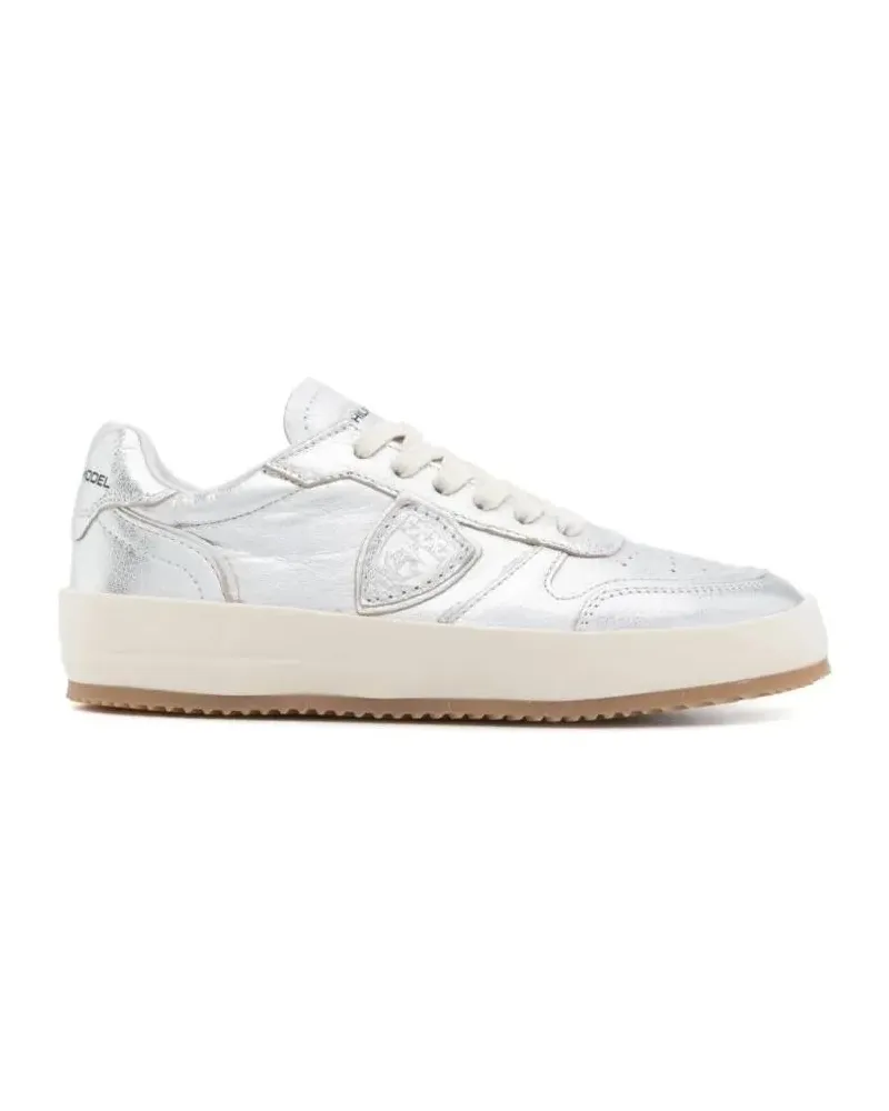 Philippe Model Low-Top Sneaker  Sneakers Argento weiß Weiß