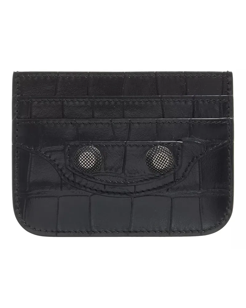 Balenciaga Portemonnaie Le Cagole Card Holder Schwarz