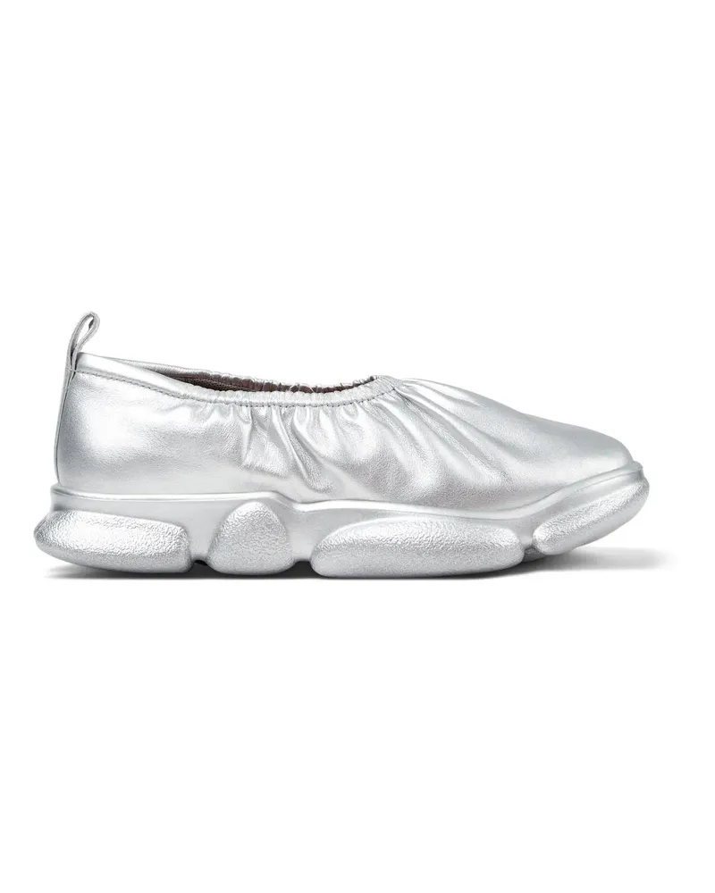 Camper Low-Top Sneaker Mokassins Karst silberfarben Silber