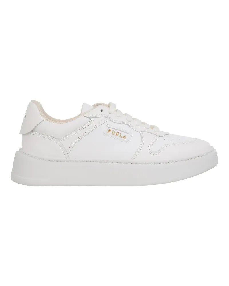 Furla Low-Top Sneaker sport Lace-Up Sneaker T.3 weiß Weiß
