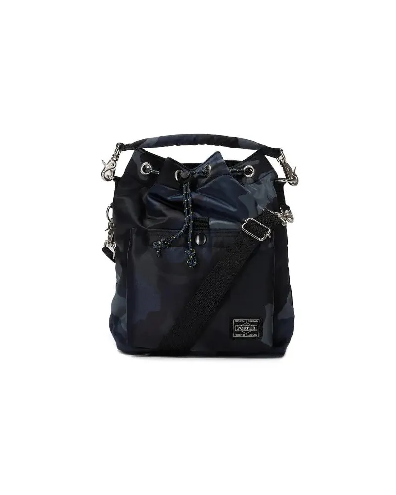 PORTER-YOSHIDA & CO Crossbody Bags Minimal Design Nylon Bag blau Blau