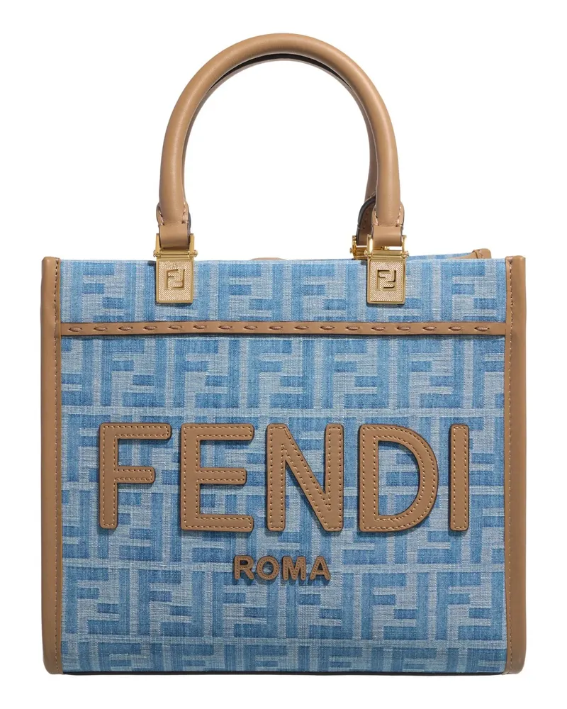 Fendi Satchel Bag Sunshine Small Bag Blau