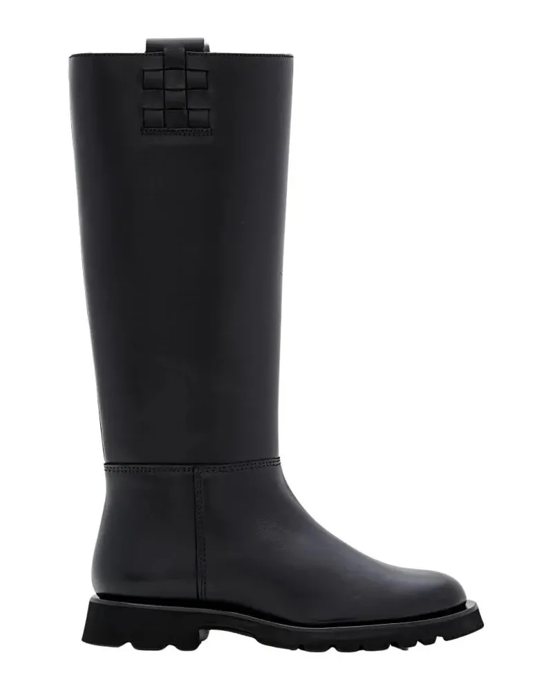 HEREU Stiefel Anella High Leather Boot schwarz Schwarz