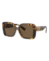 Miu Miu Sonnenbrille 0MU 10YS Braun