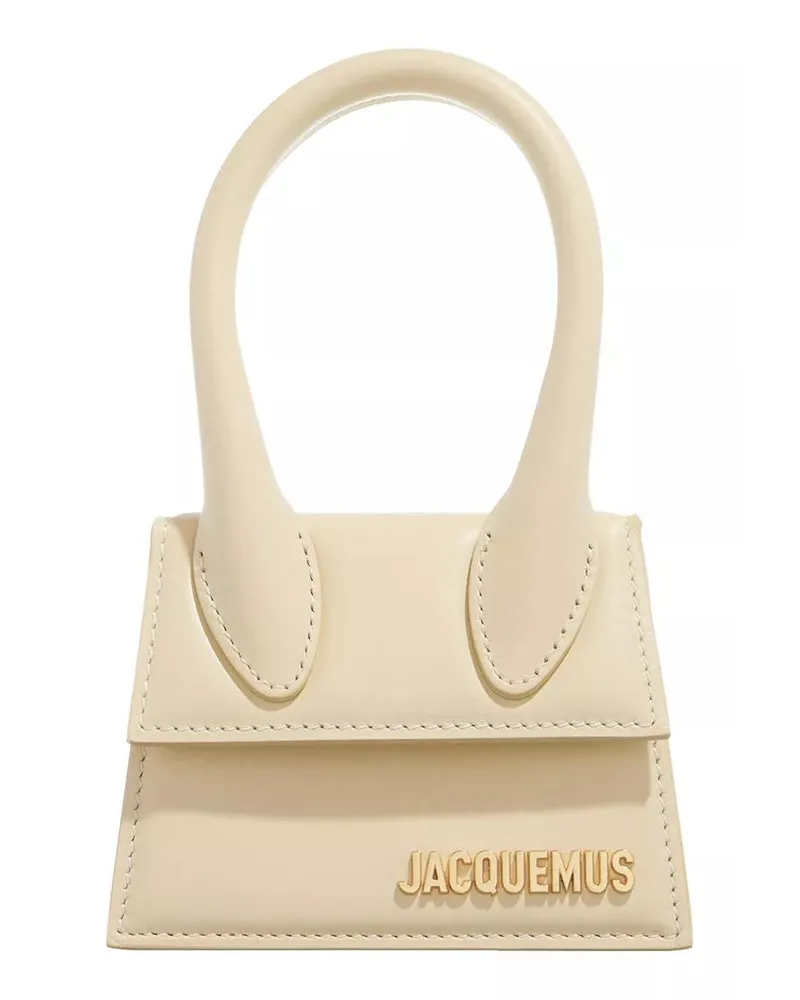 Jacquemus Shopper & Totes Le Chiquito Top Handle Bag Leather creme Creme