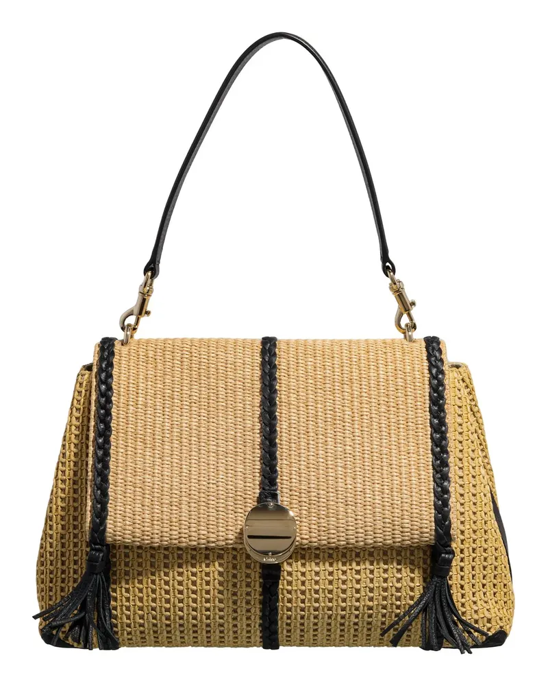 Chloé Crossbody Bags Penelope Medium Soft Shoulder Bag braun Braun