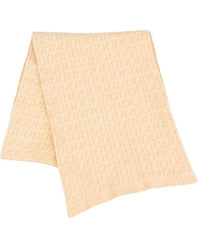 Fendi Tücher & Schals  FF Monogram Wool Scarf Schal bunt Bunt