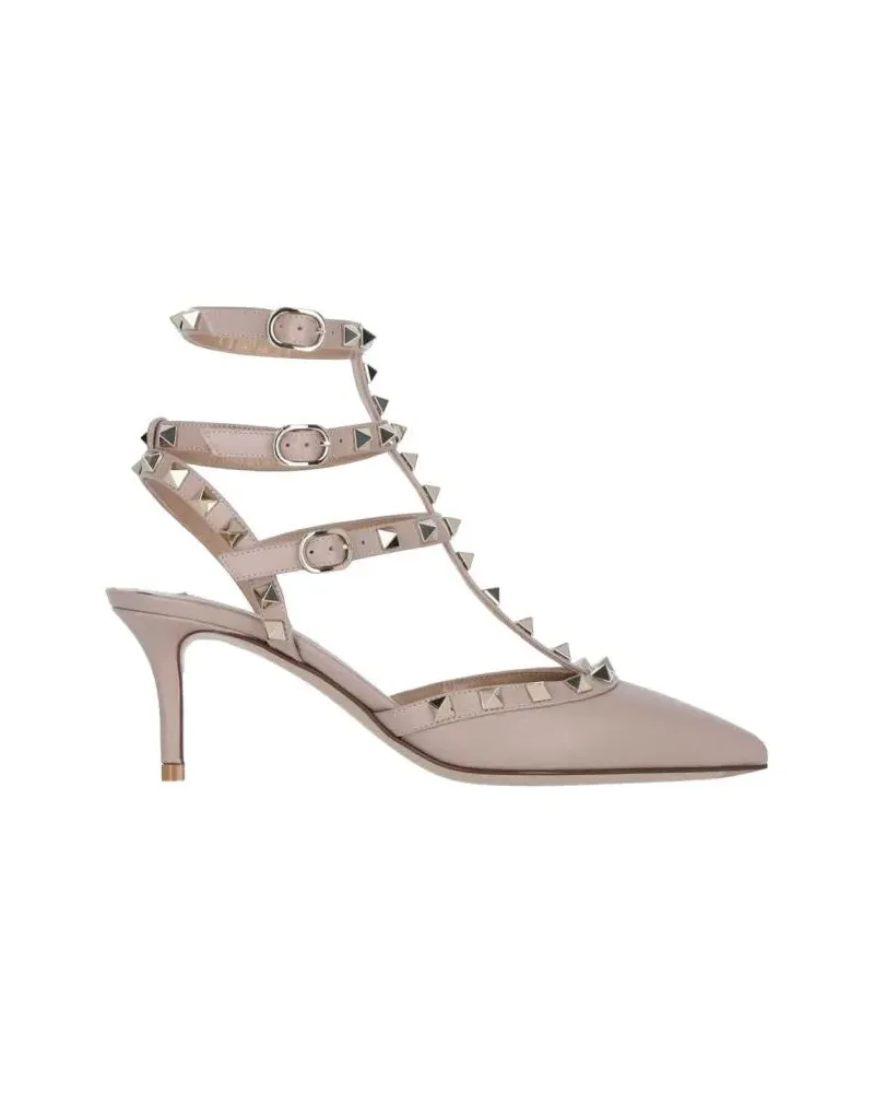 Valentino Garavani Hohe Schuhe Rockstud 65' Pumps – Pink pink Rosa