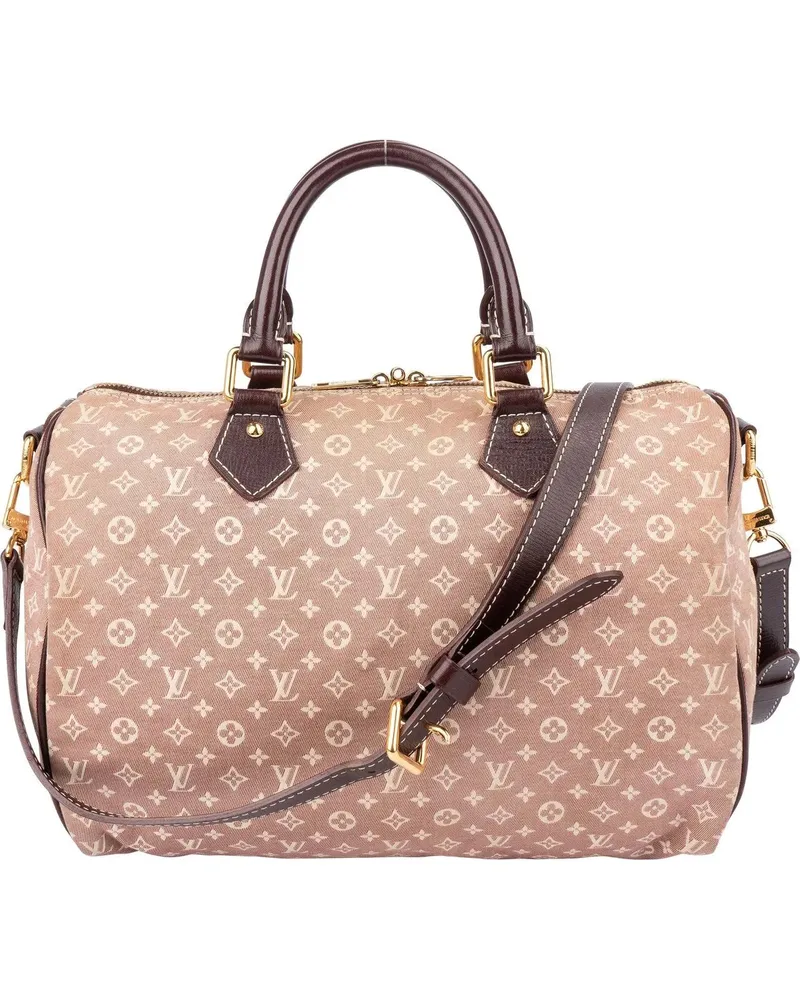 Louis Vuitton Crossbody Bags  Mini Lin Monogram Speedy 30 Bandouli bunt Bunt