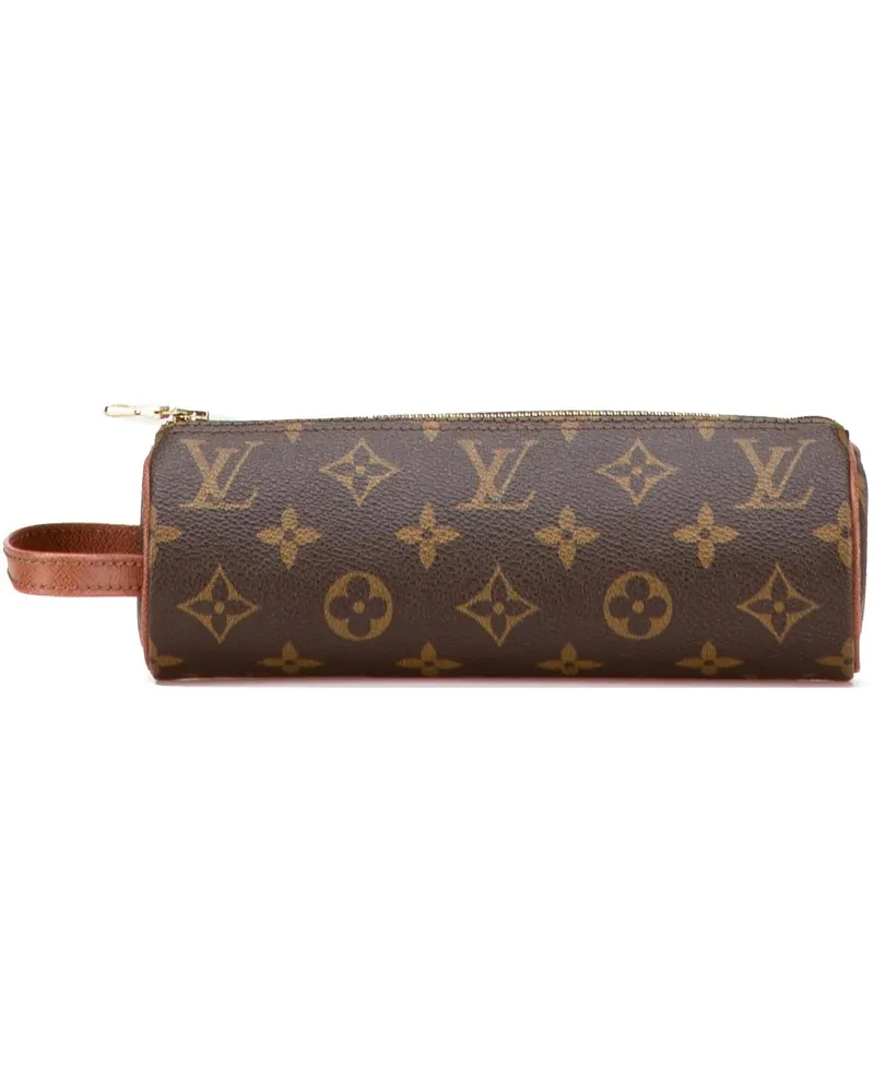 Louis Vuitton Kosmetiktaschen Monogram Trousse Ronde Pencil Case 20 braun Braun
