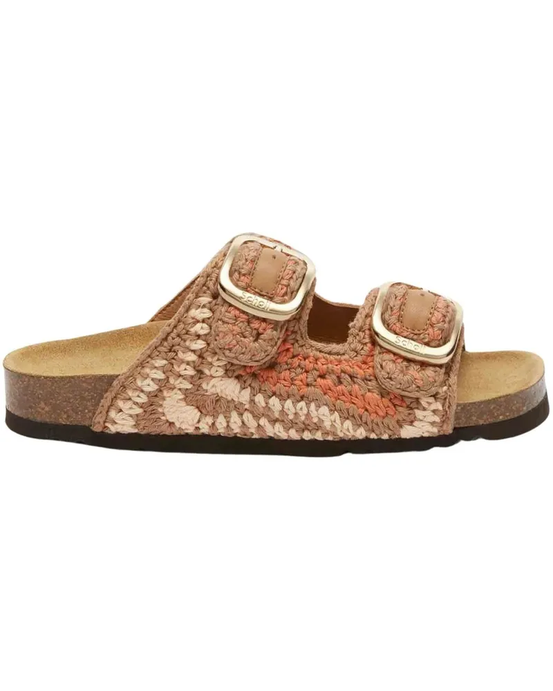 Scholl Sandalen  Footwear Noelle Cro Slippers Bruin F32248 braun Braun