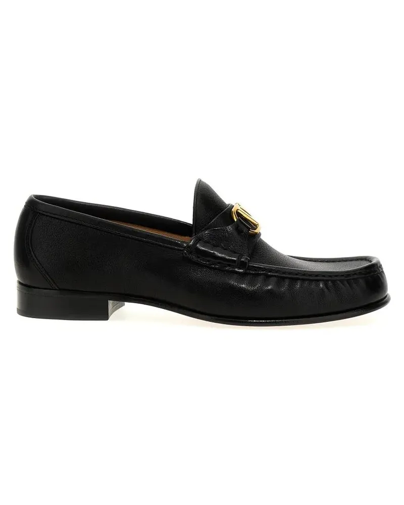 Valentino Garavani Loafer 'Vlogo Signature' Loafers schwarz Schwarz