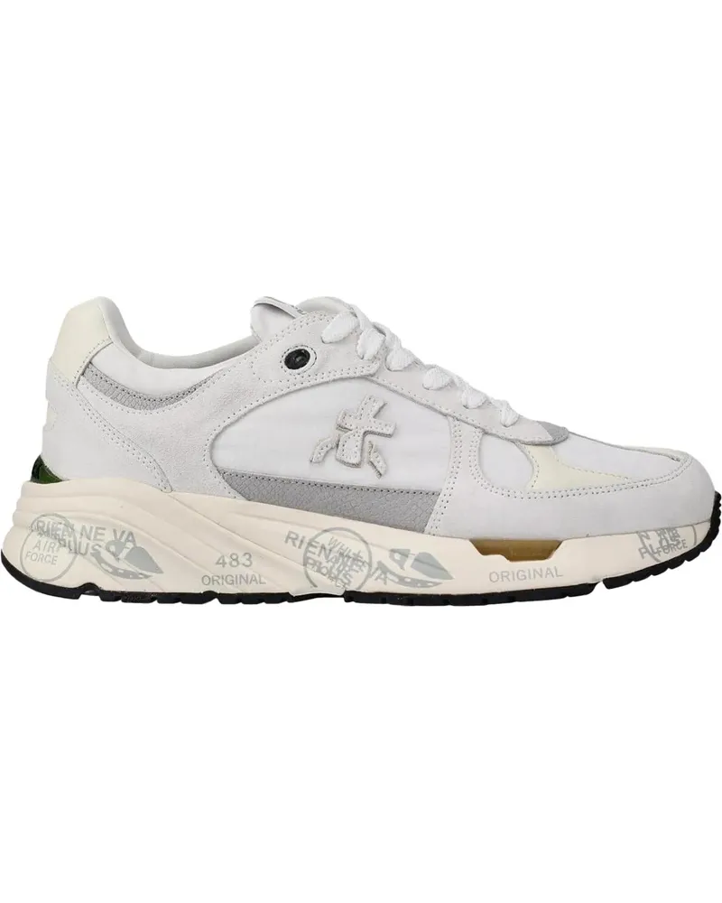 Premiata Low-Top Sneaker Dames Mased weiß Weiß