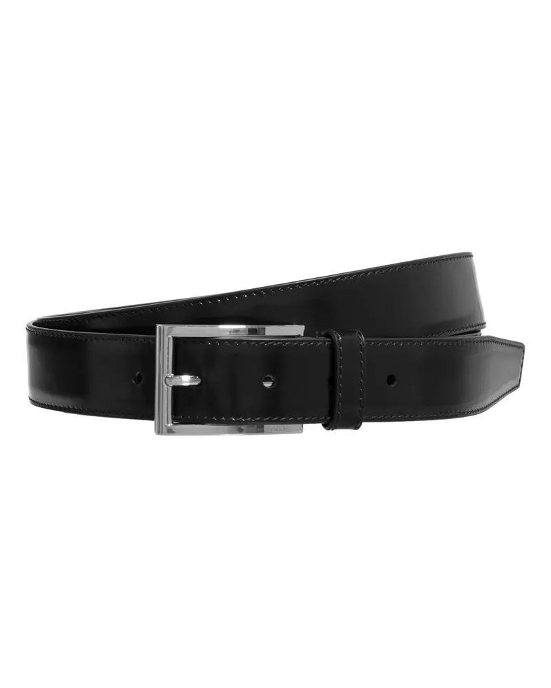 Prada Gürtel Leather Belt Schwarz