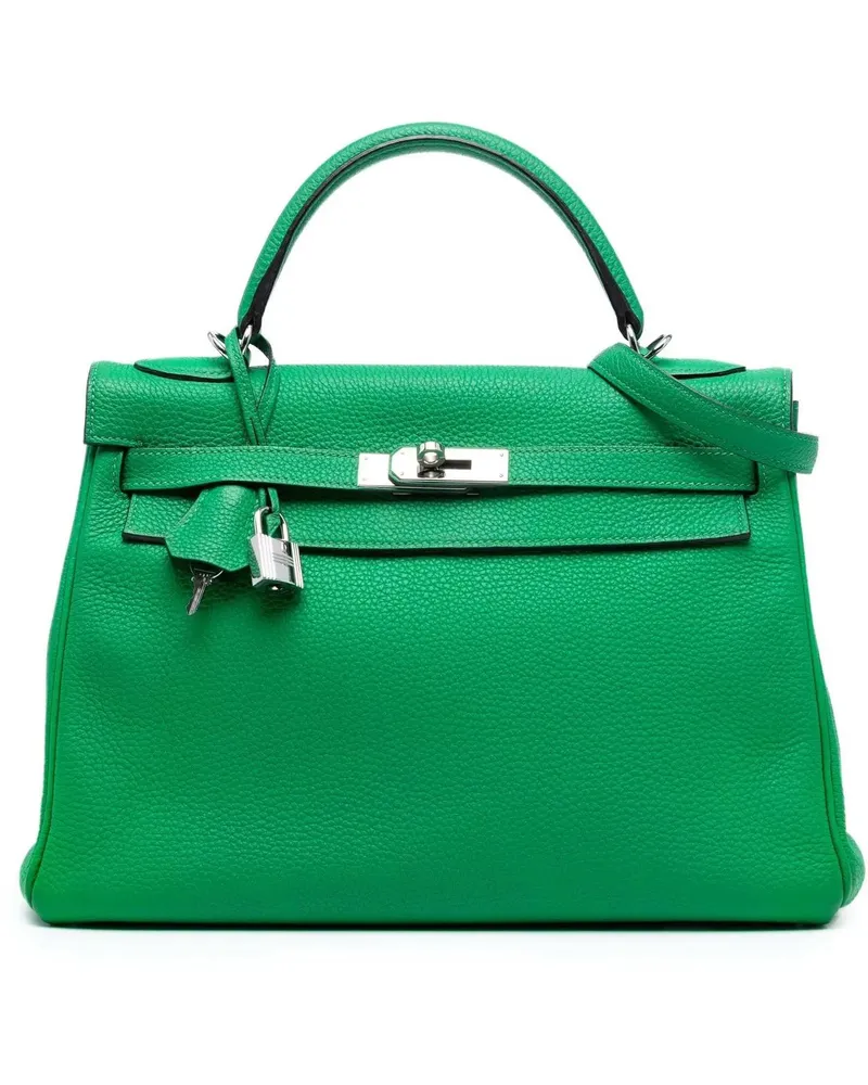Hermès Hobo Bags Togo Kelly II Retourne 32 grün Grün