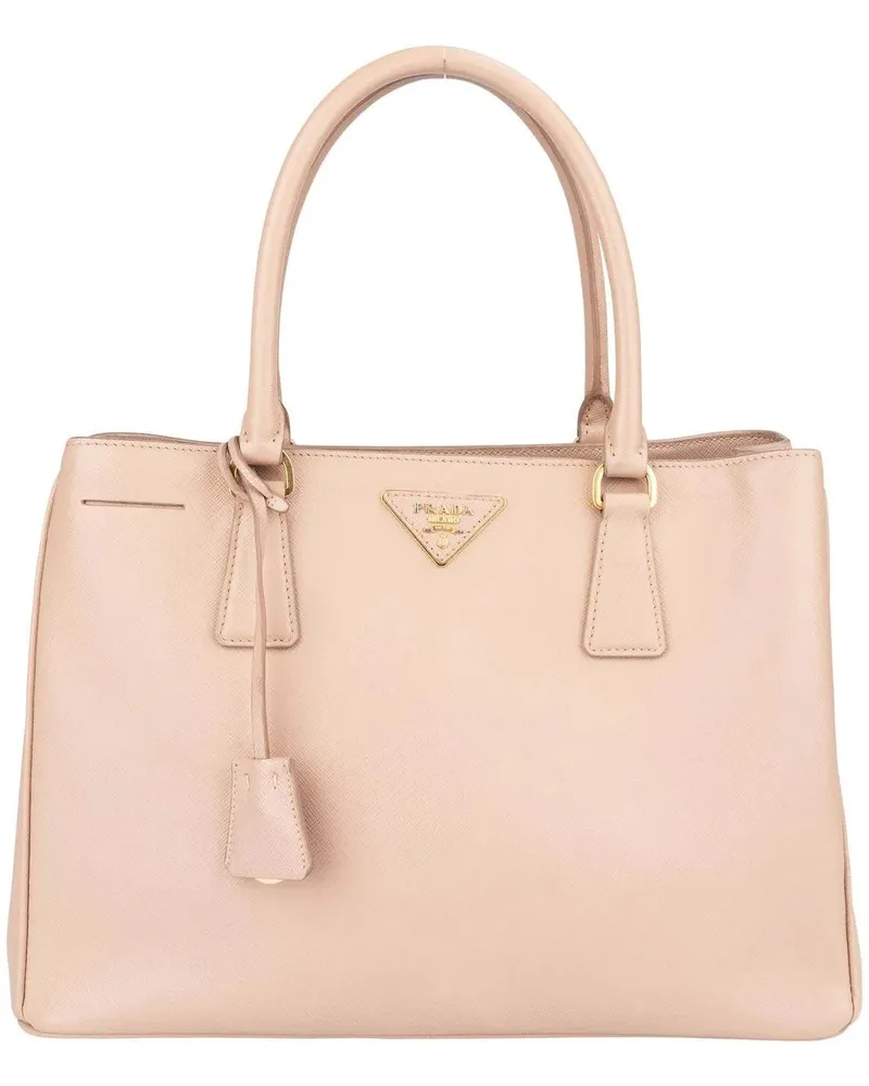 Prada Crossbody Bags  Pink Saffiano Leather Gallieria Handbag rosa Gold