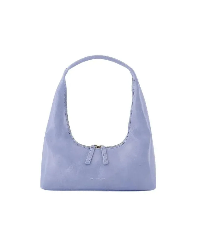 Marge Sherwood Hobo Bags Calfskin Leather Shoulder Bag With Rounded Silhoue blau Blau