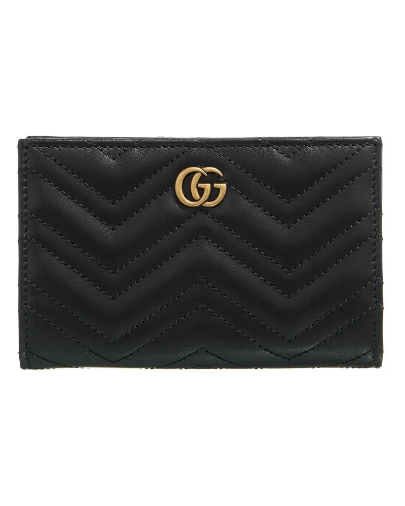 Gucci Portemonnaie GG Marmont Wallet schwarz Schwarz