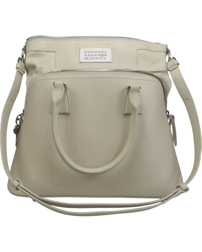 Maison Margiela Hobo Bags Borsa media crossbody grigia grau Grau