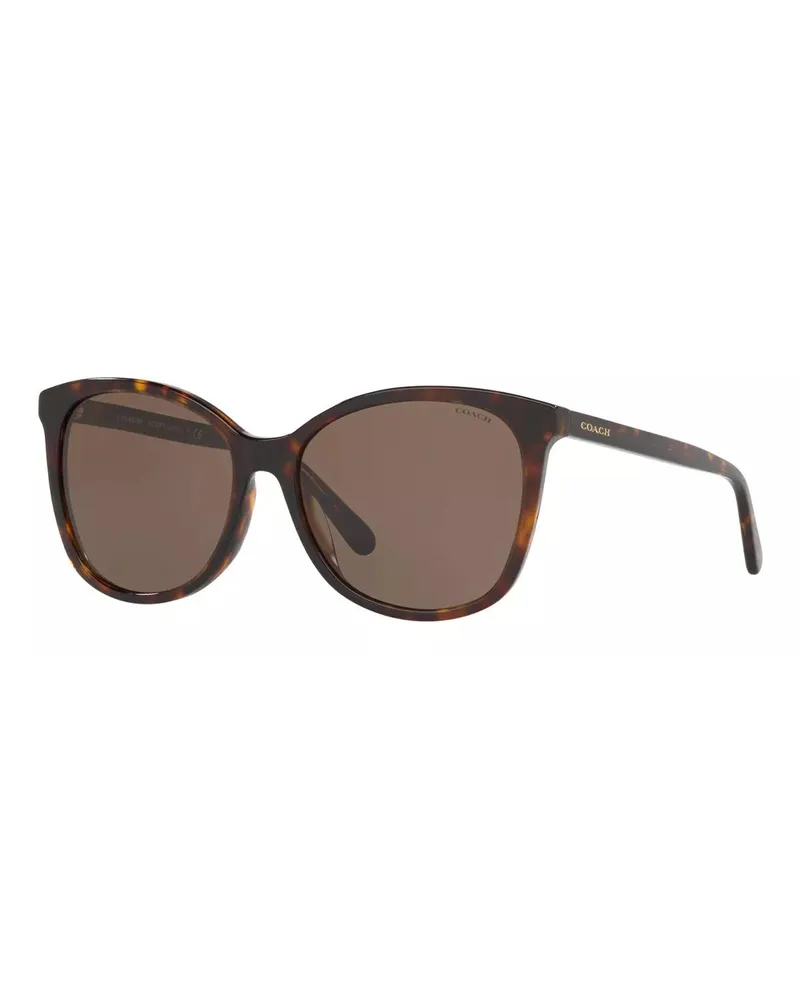 Coach Sonnenbrille  dark brown Dunkelbraun