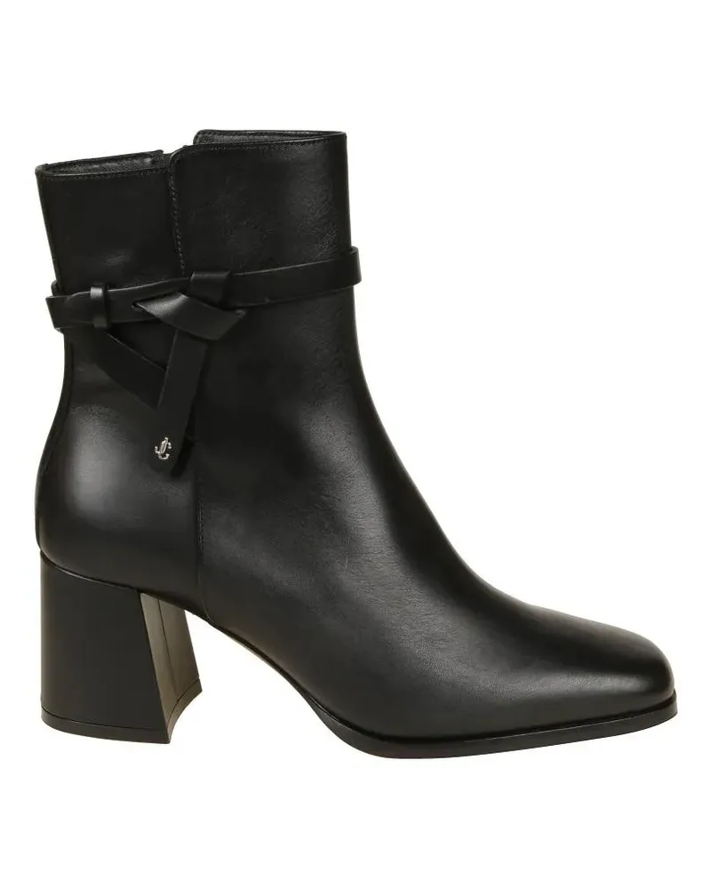 Jimmy Choo Stiefel Pointed Toe Ankle Boots With High Heel Design schwarz Schwarz