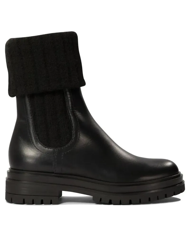 Gianvito Rossi Stiefel "Tenney" Ankle Boots schwarz Schwarz