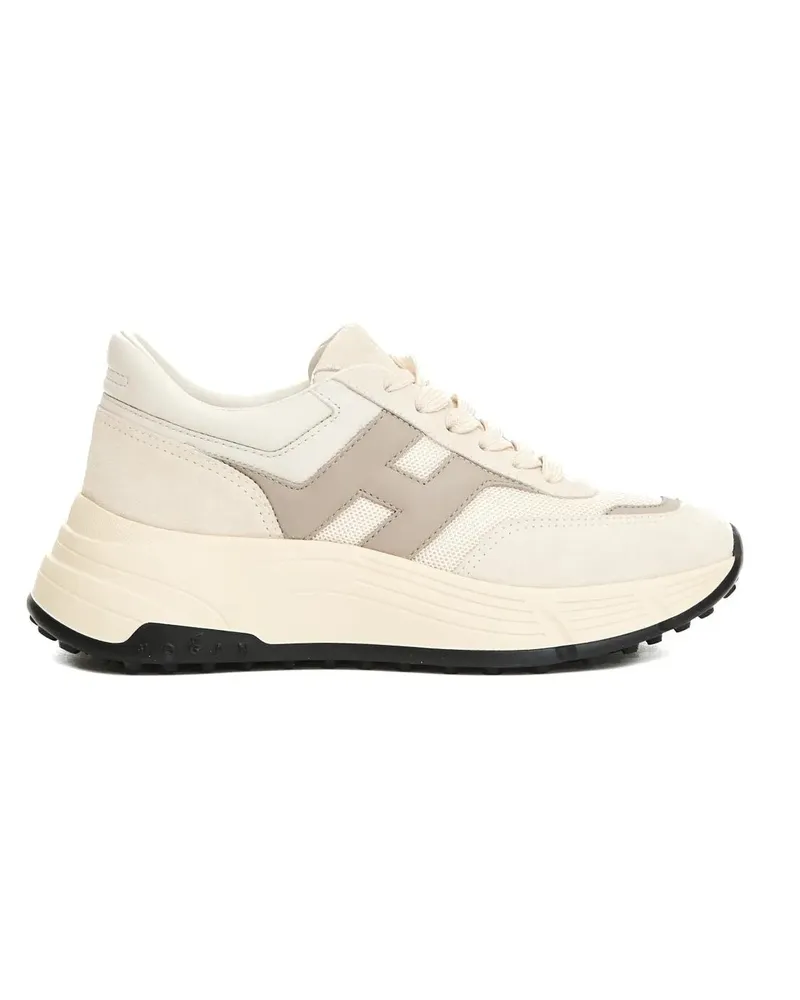 Hogan Low-Top Sneaker Hi Fi Sneakers With Suede Upper beige Beige