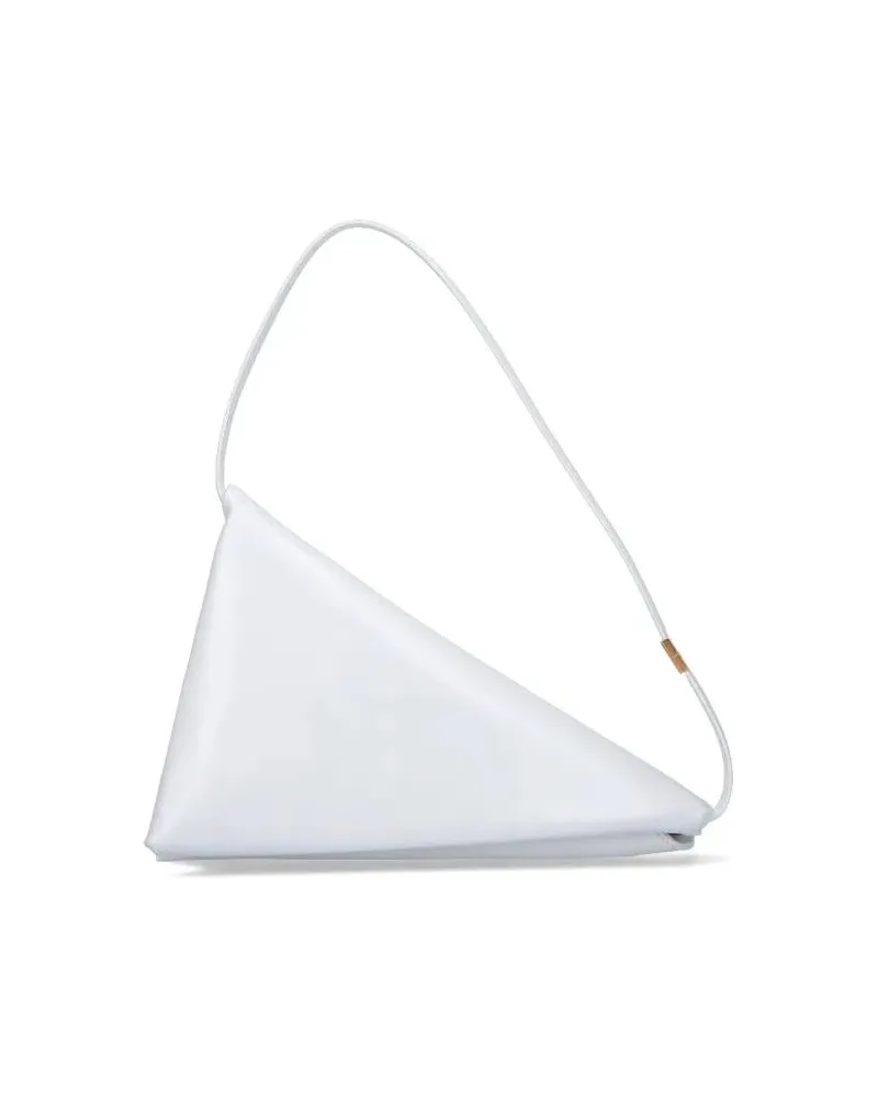 Marni Hobo Bags "Prisma" Shoulder Bag – White weiß Weiß