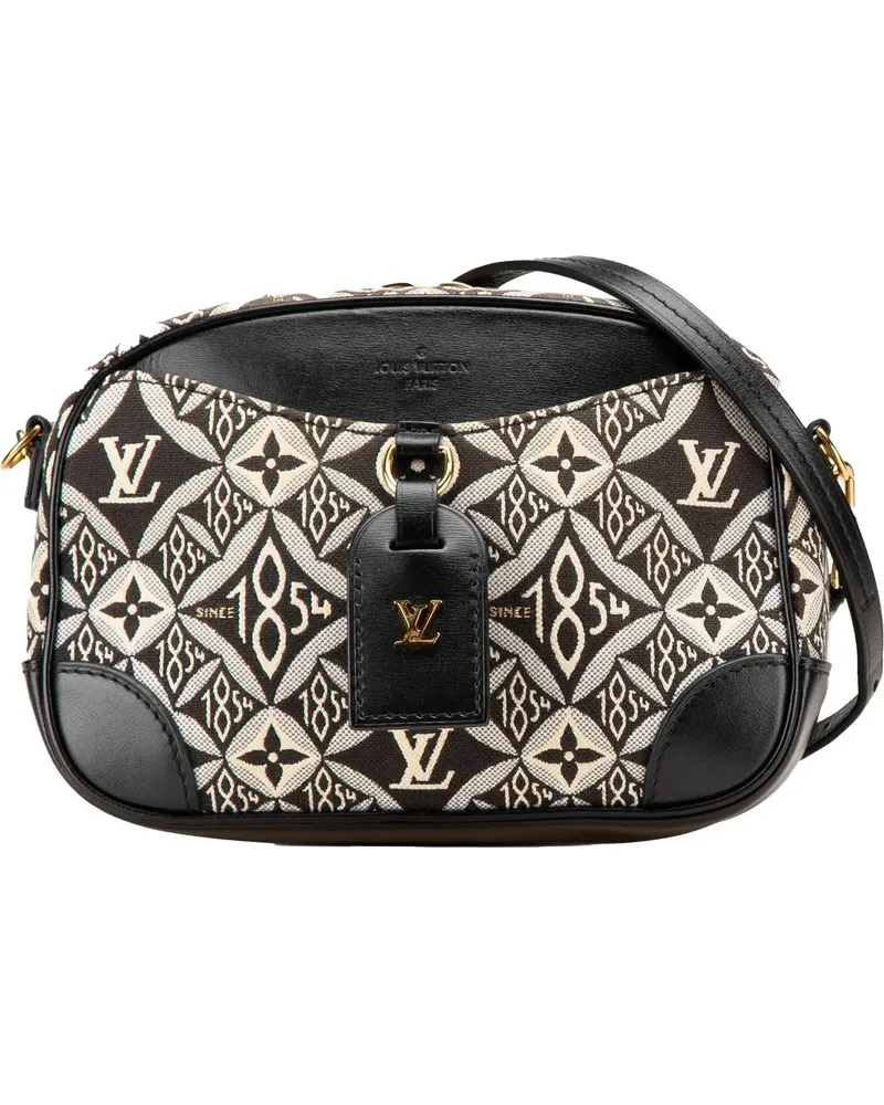 Louis Vuitton Hobo Bags 2020 Mini Monogram Jacquard Since 1854 Deauville schwarz Schwarz