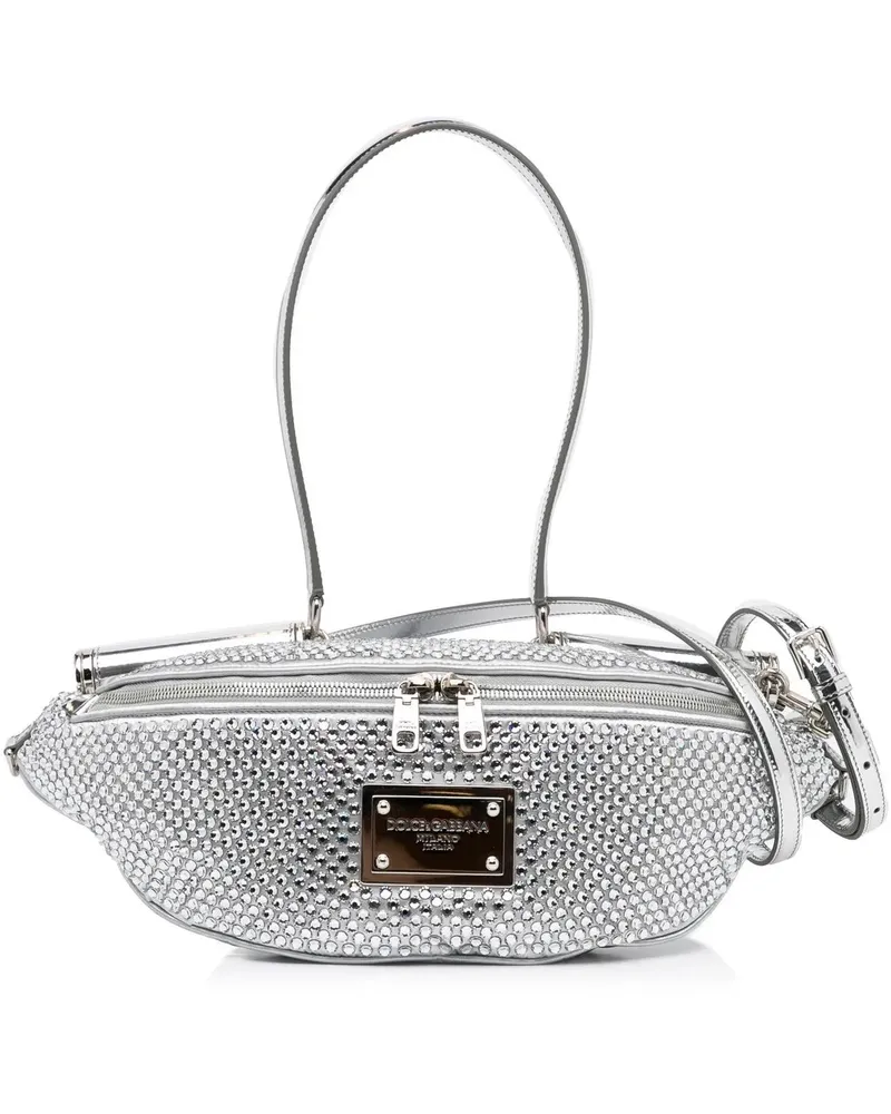Dolce & Gabbana Bauchtaschen 2000-present Miss Sicily Belt Bag silberfarben 