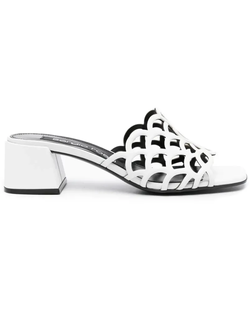 Sergio Rossi Sandalen Sandals White weiß Weiß