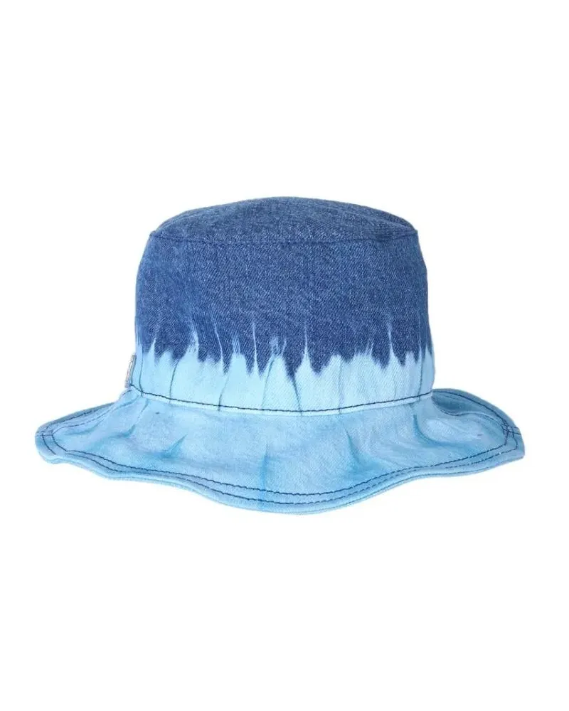 Alberta Ferretti Caps & Mützen Bucket Hat With Tie Dye Print blau Blau