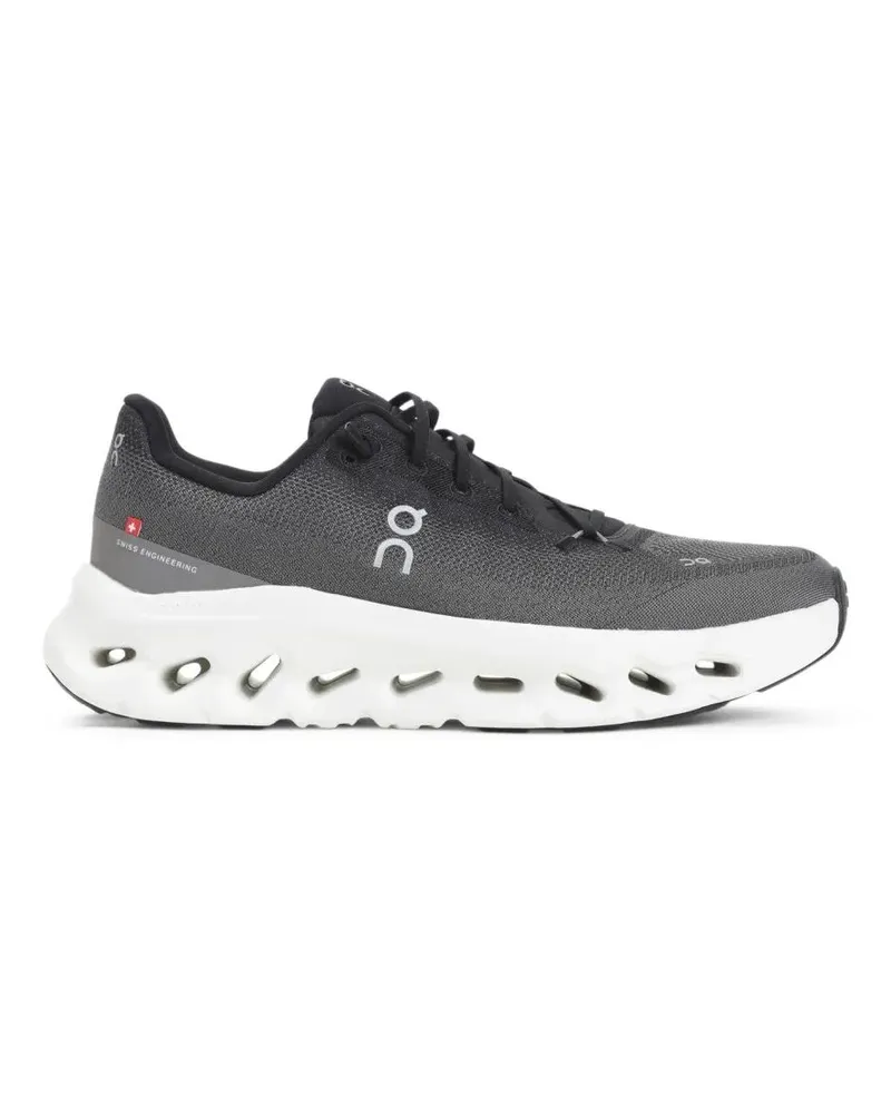 ON Low-Top Sneaker  Black Asphalt Textile Cloudtilt Sneakers weiß Weiß