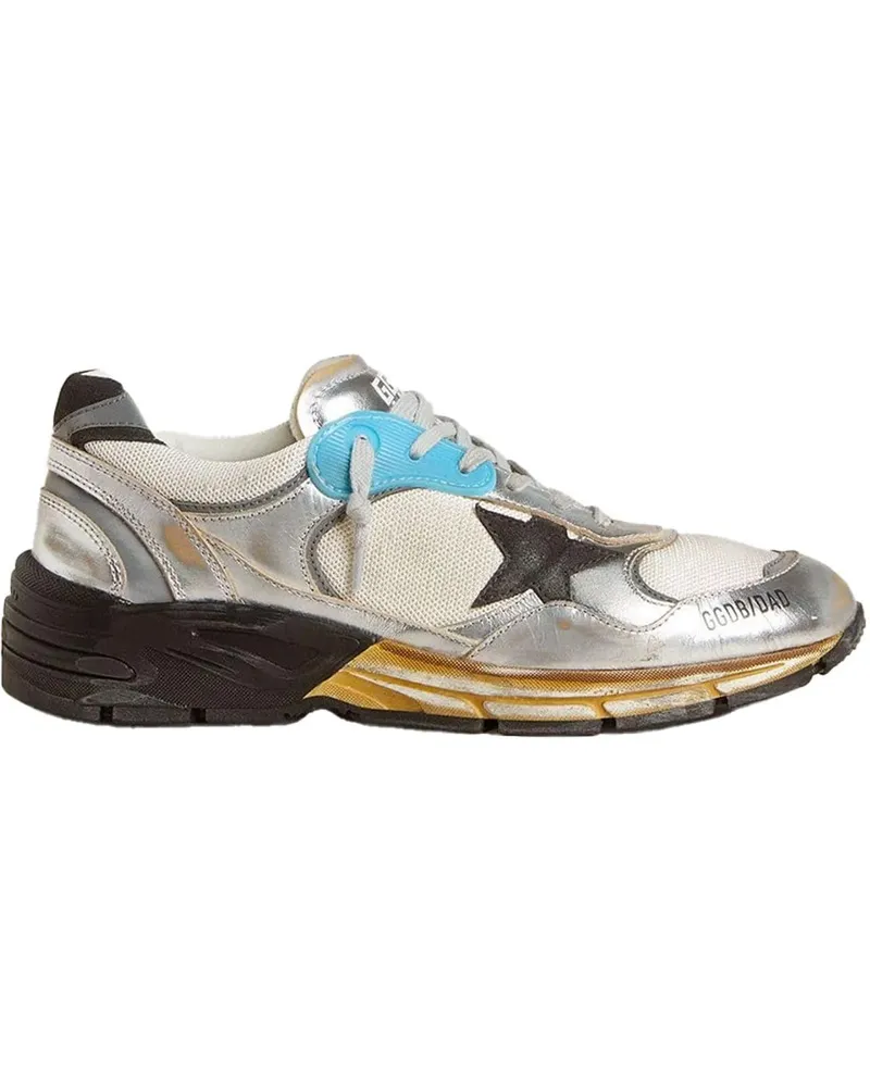 Golden Goose Low-Top Sneaker Heren Running Dad Sneaker Grijs grau Grau