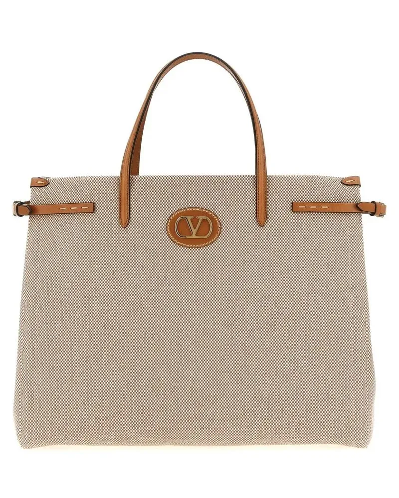 Valentino Garavani Shopper & Totes 'Antibes' Big Shopping Bag beige Beige