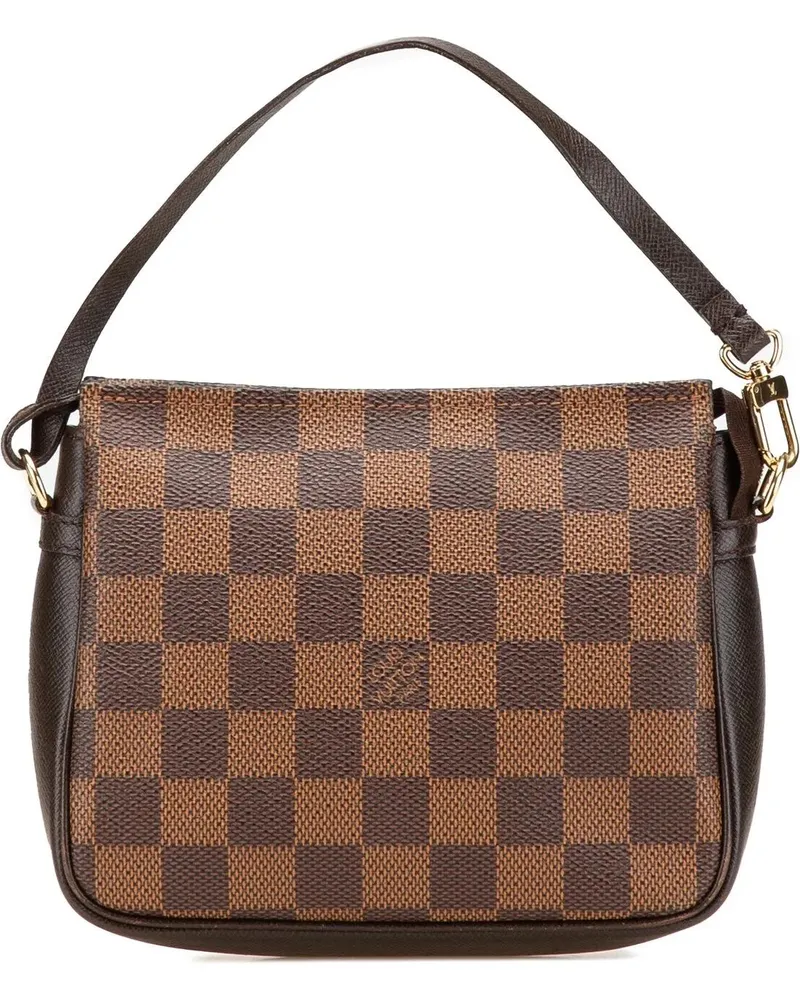 Louis Vuitton Crossbody Bags Damier Ebene Trousse Pochette braun Braun