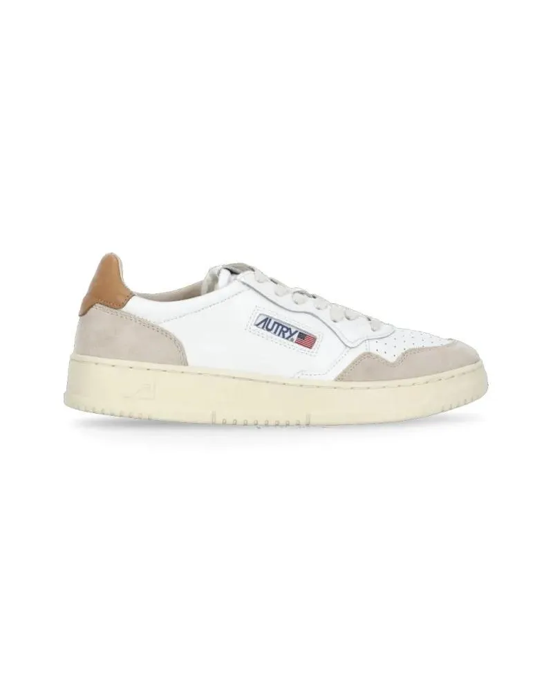 AUTRY Low-Top Sneaker White  Smooth Leather Sneakers bunt Bunt