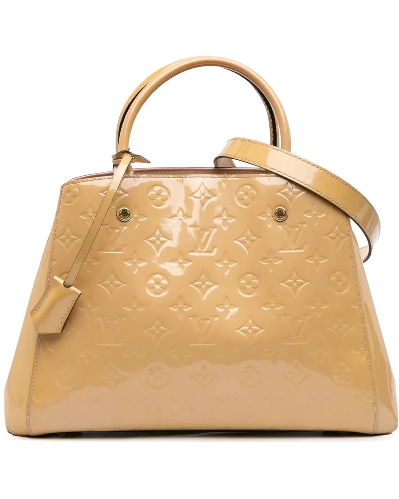 Louis Vuitton Hobo Bags Monogram Vernis Montaigne MM braun Braun